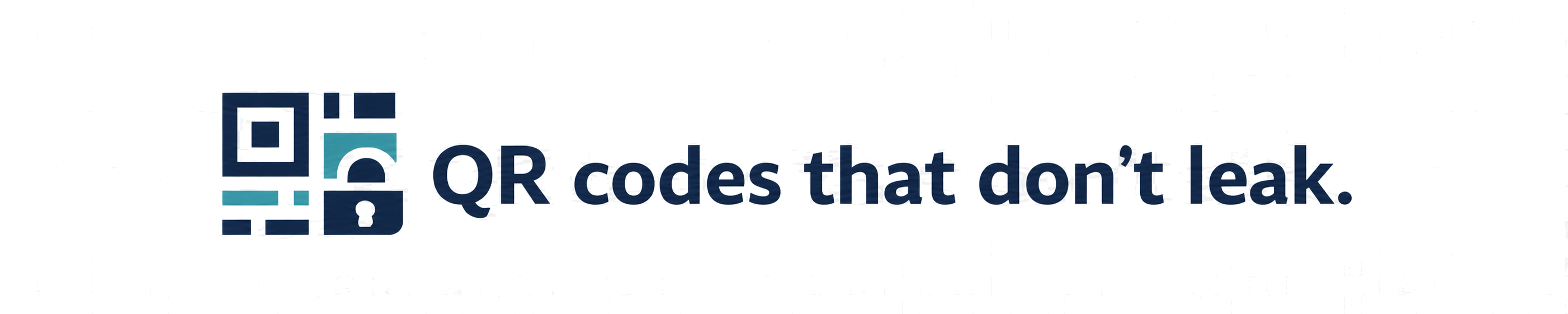 SealedQR — QR codes that don't leak